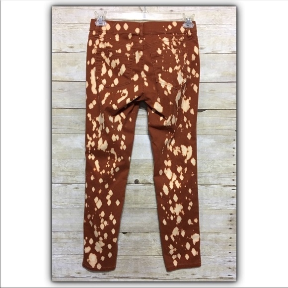 loft custom bleached modern skinnies size 26/2 - Picture 2 of 5